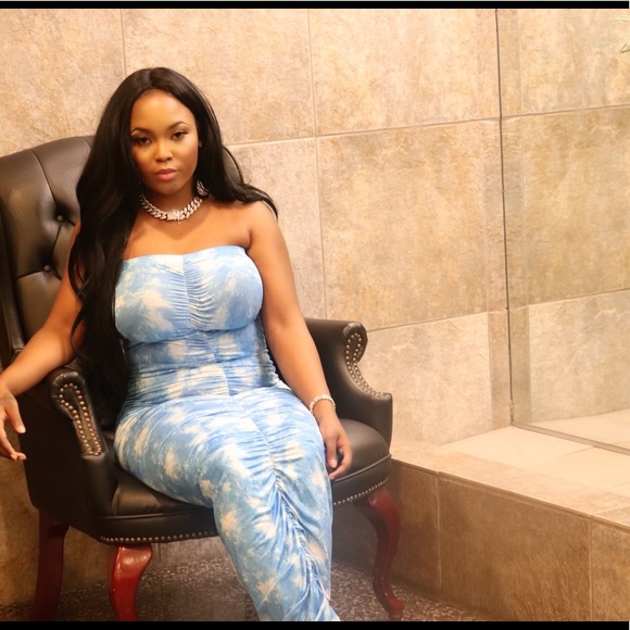 Beyond the sky maxi dress - Picture 1 of 2
